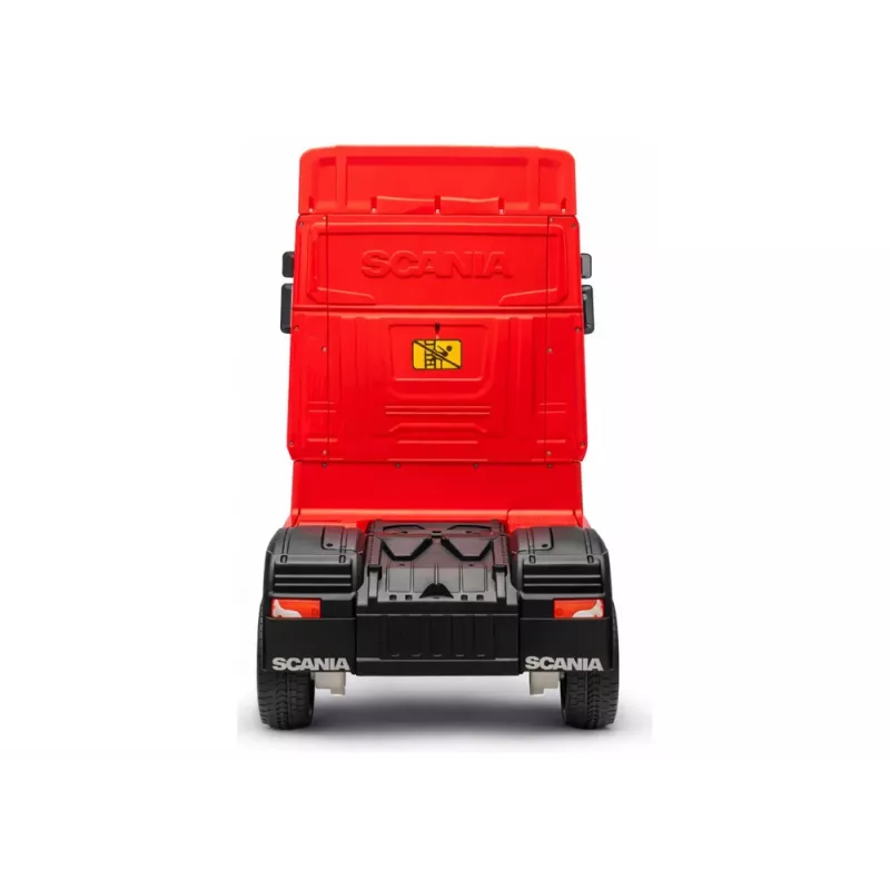 LEAN CARS Scania 500R HL698 12V Electric Ride-On Truck 4x4 Red Painted with Remote Control