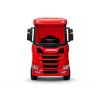 LEAN CARS Scania 500R HL698 12V Electric Ride-On Truck 4x4 Red Painted with Remote Control