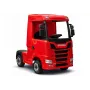 LEAN CARS Scania 500R HL698 12V Electric Ride-On Truck 4x4 Red Painted with Remote Control