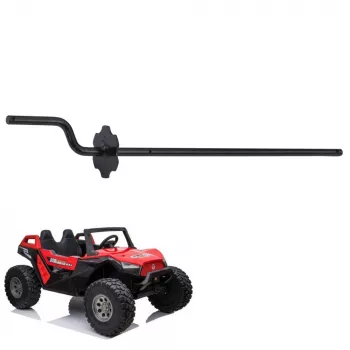 LEAN CARS Steering Rod for Ramiz SX1928 Ride-On Car - Zinc-Plated Steel Linkage Rod, Direct Replacement Part