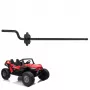LEAN CARS Steering Rod for Ramiz SX1928 Ride-On Car - Zinc-Plated Steel Linkage Rod, Direct Replacement Part