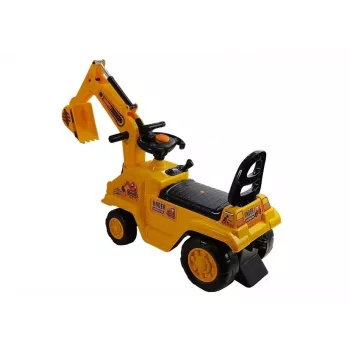 LEAN CARS Toddler Ride-on Excavator Movable Arm Potty 4814