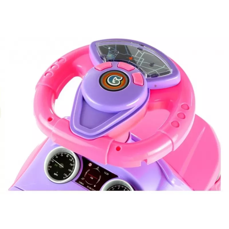LEAN CARS Toddlers Ride On 613W Pink Sound Light