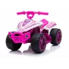 LEAN CARS TR1805 Electric Ride-On Quad White-Pink
