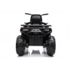 LEAN CARS XMX607 Electric Ride On Quad for Kids with LED Lights and MP3 - Black