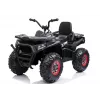 LEAN CARS XMX607 Electric Ride On Quad for Kids with LED Lights and MP3 - Black