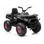 LEAN CARS XMX607 Electric Ride On Quad for Kids with LED Lights and MP3 - Black