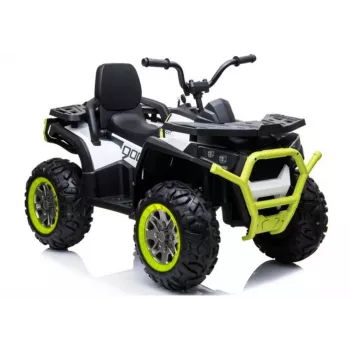 LEAN CARS XMX607 Electric Ride On Quad - White