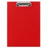 LEAN Clipboard with Metal Clip for Writing A4 Red