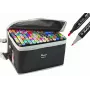 LEAN Double-Sided Marker Set – 168 Pieces, Alcohol-Based, Chisel & Fine Tips, Assorted Colours