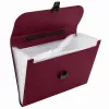LEAN Folder Expanding File Folder 13 Compartments Burgundy A4