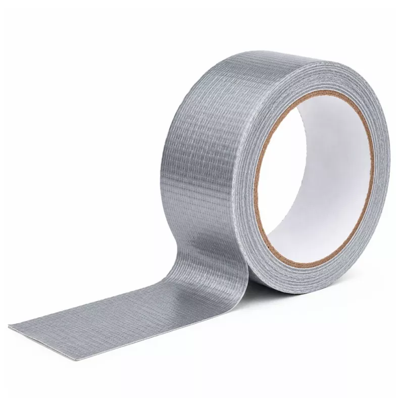 LEAN Gray Reinforced Repair Tape Strong Silver 48mm x 15m