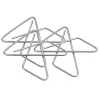 LEAN Metal Butterfly Cross Clips for Office Documents 32 mm 50 pcs