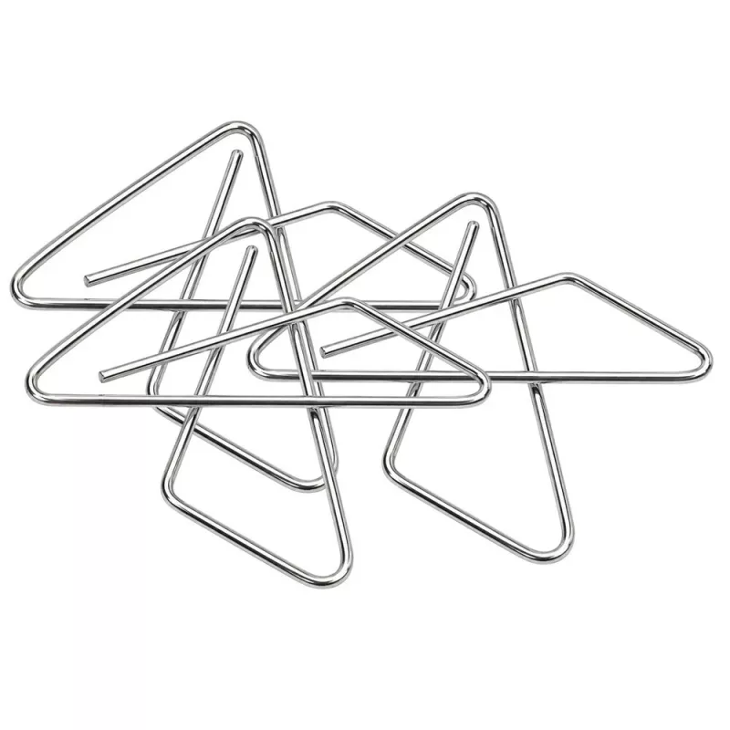 LEAN Metal Butterfly Cross Clips for Office Documents 32 mm 50 pcs