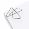 LEAN Metal Butterfly Cross Clips for Office Documents 32 mm 50 pcs