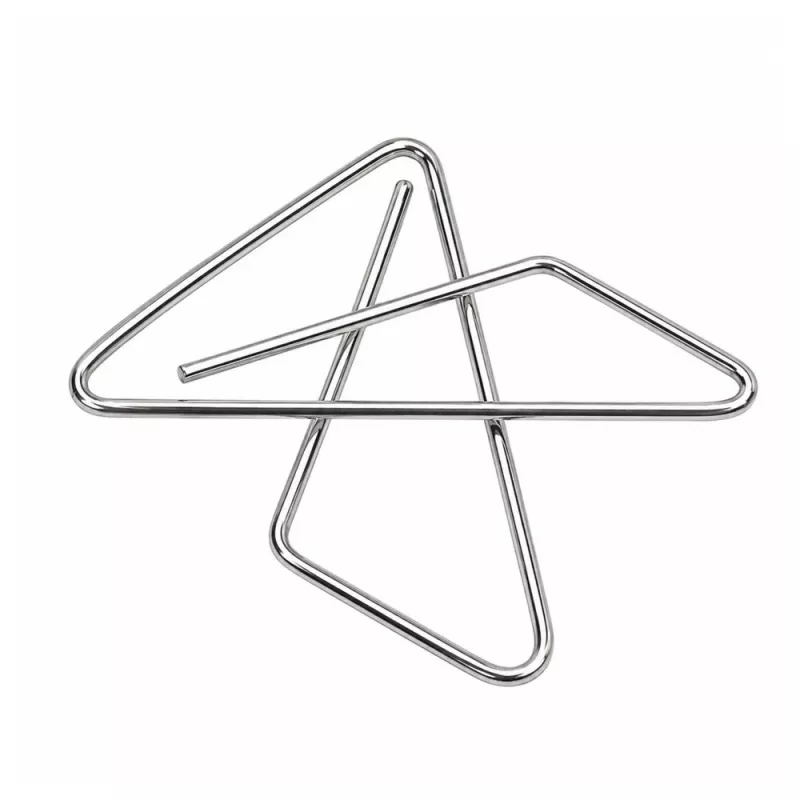 LEAN Metal Butterfly Cross Clips for Office Documents 64 mm 12 pcs