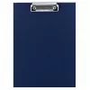LEAN Metal Clipboard Writing Board A4 Blue - Durable Aluminium Alloy Clipboard with Low-Profile Clip, Retractable Hanging Loop, Holds up to 100 Sheets, Rust-Resistant, for Office, Industrial, Warehouse, Medical, Educational Use