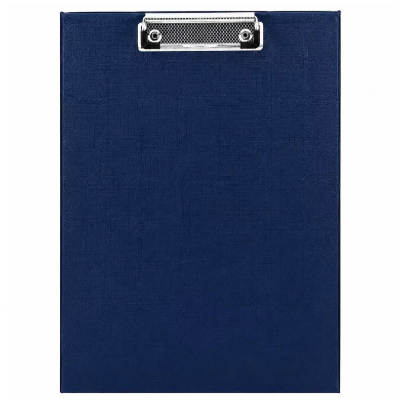 LEAN Metal Clipboard Writing Board A4 Blue - Durable Aluminium Alloy Clipboard with Low-Profile Clip, Retractable Hanging Loop, Holds up to 100 Sheets, Rust-Resistant, for Office, Industrial, Warehouse, Medical, Educational Use