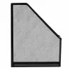 LEAN Metal Office Organizer Stand for Documents and Folders, Vertical, Black, A4