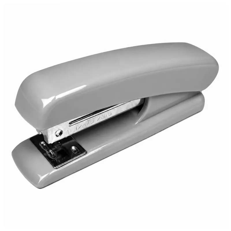 LEAN Metal Office Stapler Up to 25 Sheets 24/6 26/6 Staples Gray