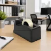LEAN Office Tape Dispenser, Black Classic