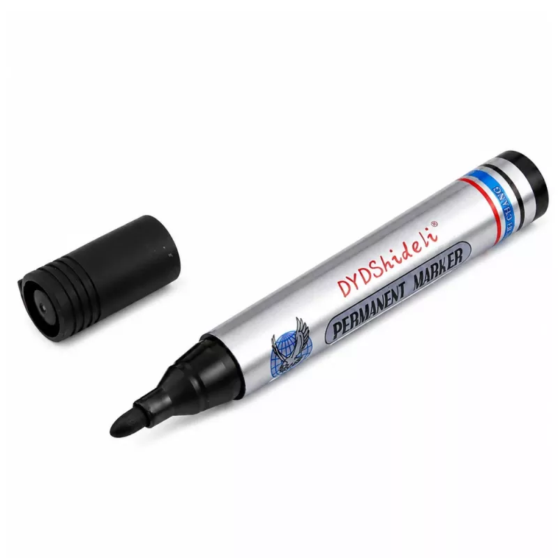 LEAN Permanent Marker Waterproof Chisel Tip Black 1 pc