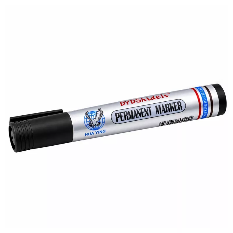 LEAN Permanent Marker Waterproof Chisel Tip Black 1 pc