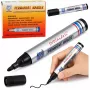 LEAN Permanent Marker Waterproof Chisel Tip Black 1 pc