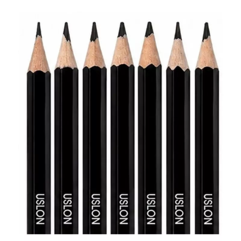 LEAN Professional Set of Sketching Pencils in a Metal Box 12 Pcs.