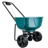LEAN Rotary Seeder on Wheels for Fertilizing Grass Seeds Salt Sand 27L