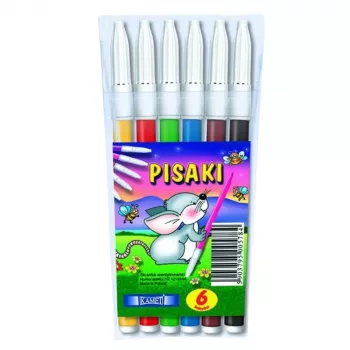 LEAN SCHOOL KAMET Felt Tip Pens 6 Colors
