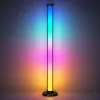 LEAN Smart Floor Lamps Colorful RGB LED Lights Remote Control App 125cm 2 pcs