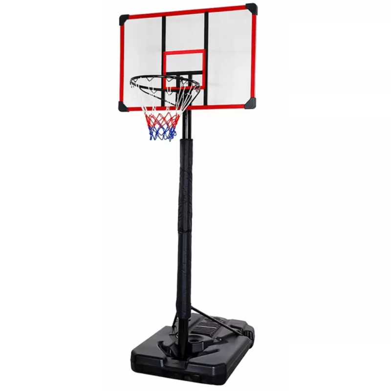LEAN SPORT Basketball Basket Mobile Adjustable Stand 200-305cm