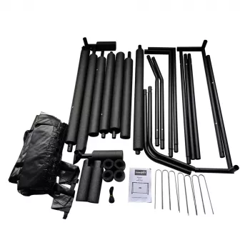 LEAN SPORT Portable Football Goal For Children Metal 300×200×120cm
