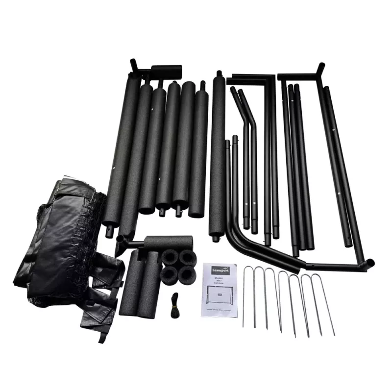 LEAN SPORT Portable Football Goal For Children Metal 300×200×120cm