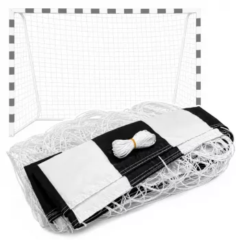 LEAN SPORT Reinforced Strong Football Goal Net 300x200x120 cm