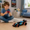 LEAN TOYS 1:14 4WD Remote Control Stunt Car with 360° Rotation and LED Lights