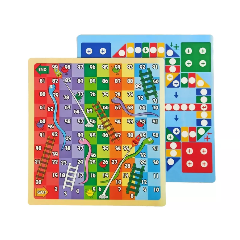 LEAN TOYS 3-in-1 Magnetic-Chalk Board, Blue Table for Games