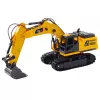LEAN TOYS 9-Channel 2.4GHz RC Crawler Excavator with Sounds and LED Lights, 1:14 Scale