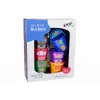LEAN TOYS A Set of Colorful Buckets with Animals - a Pyramid