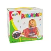 LEAN TOYS Accordion Instrument for Little Musicians – Red, 7 Treble Keys, Diatonic, Ages 3+