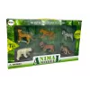 LEAN TOYS Africa Wildlife Figurine Set Kangaroo Zebra