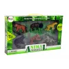 LEAN TOYS African Forest Animals Figure Set Bear Tiger