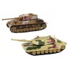 LEAN TOYS Aluminum Tank with Friction Drive, Various Colors
