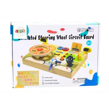 LEAN TOYS Analog Sensory Manipulative Board Car LED Lights - Gravity Analog Sound Sensor Module with Electret Microphone, LM358 Amplifier, 3.3-5V DC, for Arduino, Raspberry Pi, ESP32