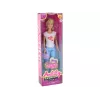 LEAN TOYS Anlily Children's Doll Long Blonde Hair Handbag Glasses White Blouse