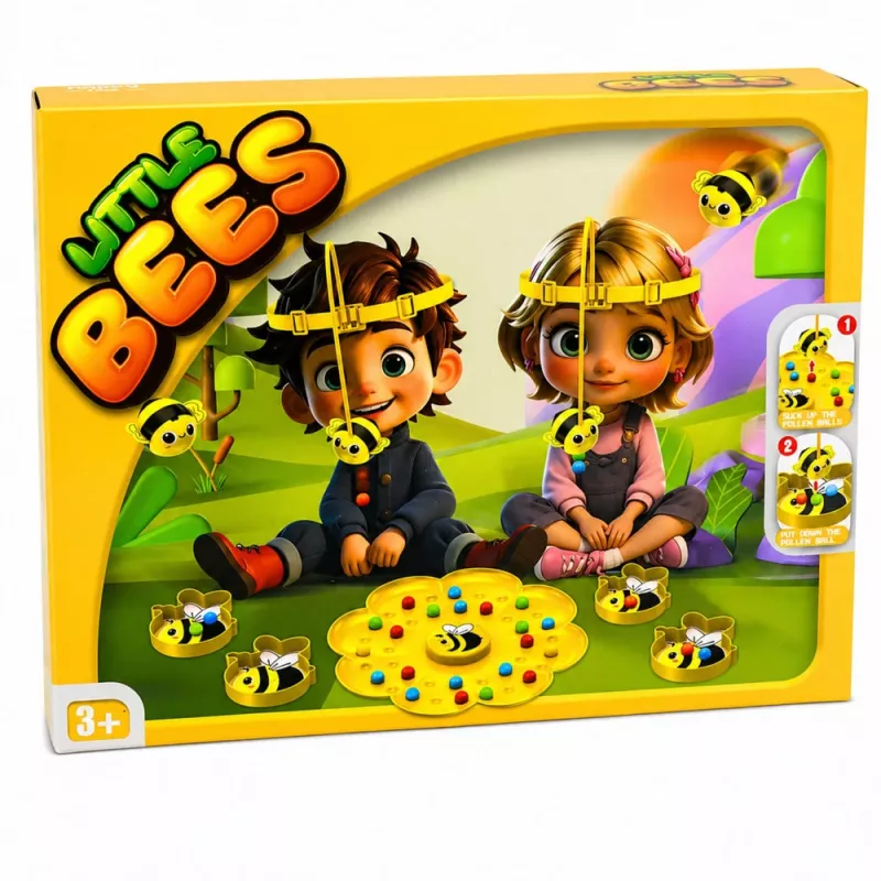 LEAN TOYS Arcade Party Board Game Magnetic Bees