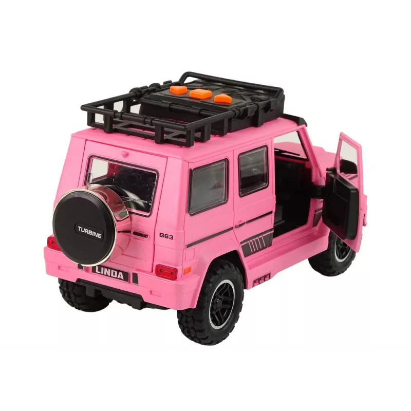 LEAN TOYS Auto Off-Road Pink V12 Turbine