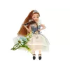 LEAN TOYS Baby Doll Emily Violin Flowers