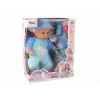 LEAN TOYS Baby Doll Sound Dummy Bib Blue Cat Pyjamas